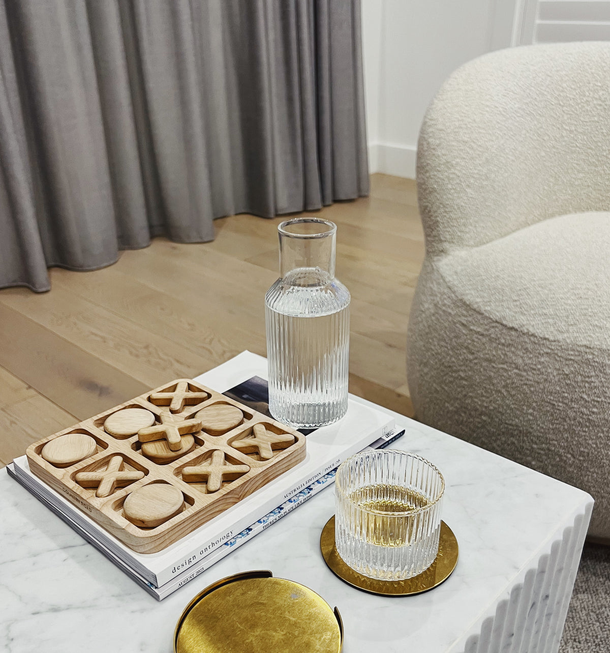 Ribbed Carafe Set